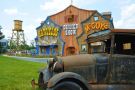 Hatfield and McCoy attractions in Pigeon Forge near Econo Lodge in TN